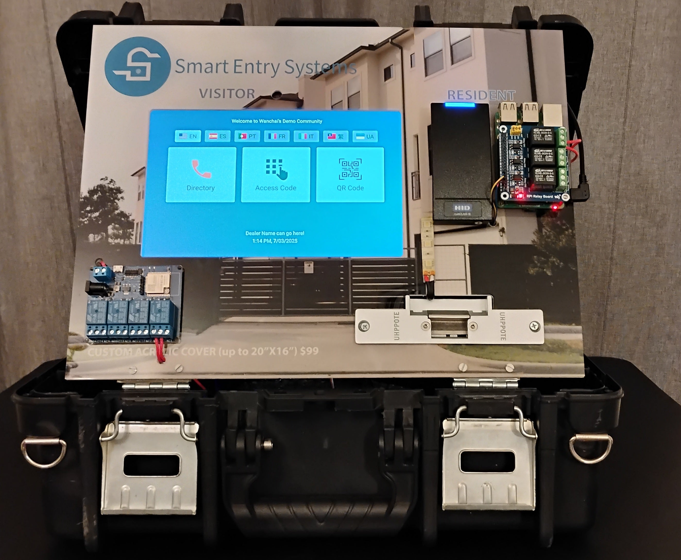Demo Case – Smart Entry Systems